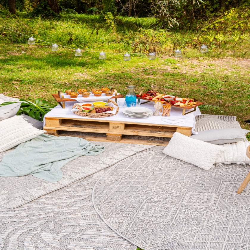 Outdoor rugs by Rugs a Million.