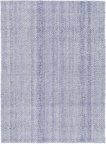 Harlow Chignon Blue Wool Blend Rug