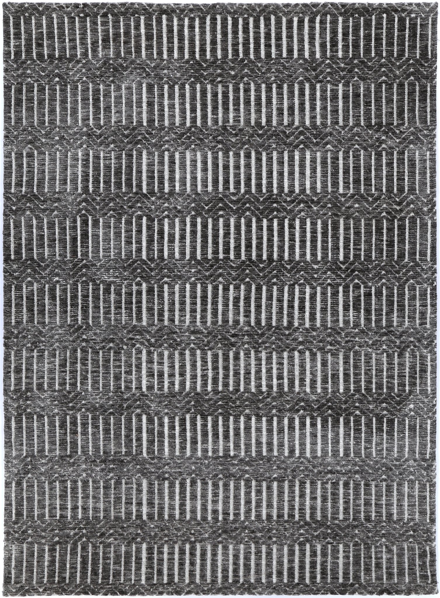 Alayah Geometric Grey Rug - Rugs - Rugs a Million