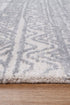 Posy Inca 01B Grey Wool Rug