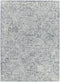 Posy Labyrinth 09A  Charcoal Wool Rug