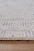 Posy Labyrinth  09B Grey Wool Rug