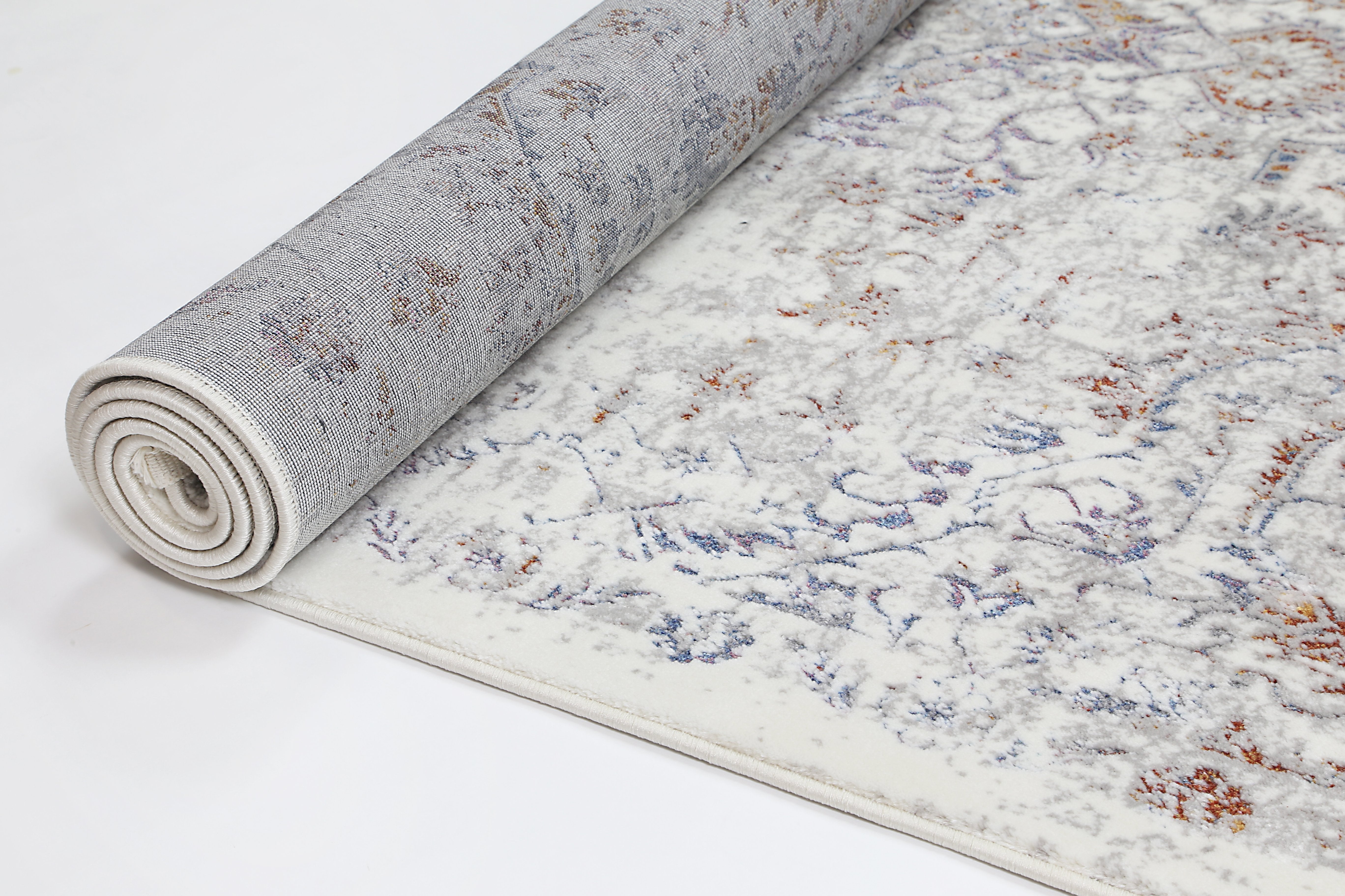 Bohemian Paradise Vintage Grey Multi Rug