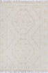 Diego Ornamental Beige Wool Rug