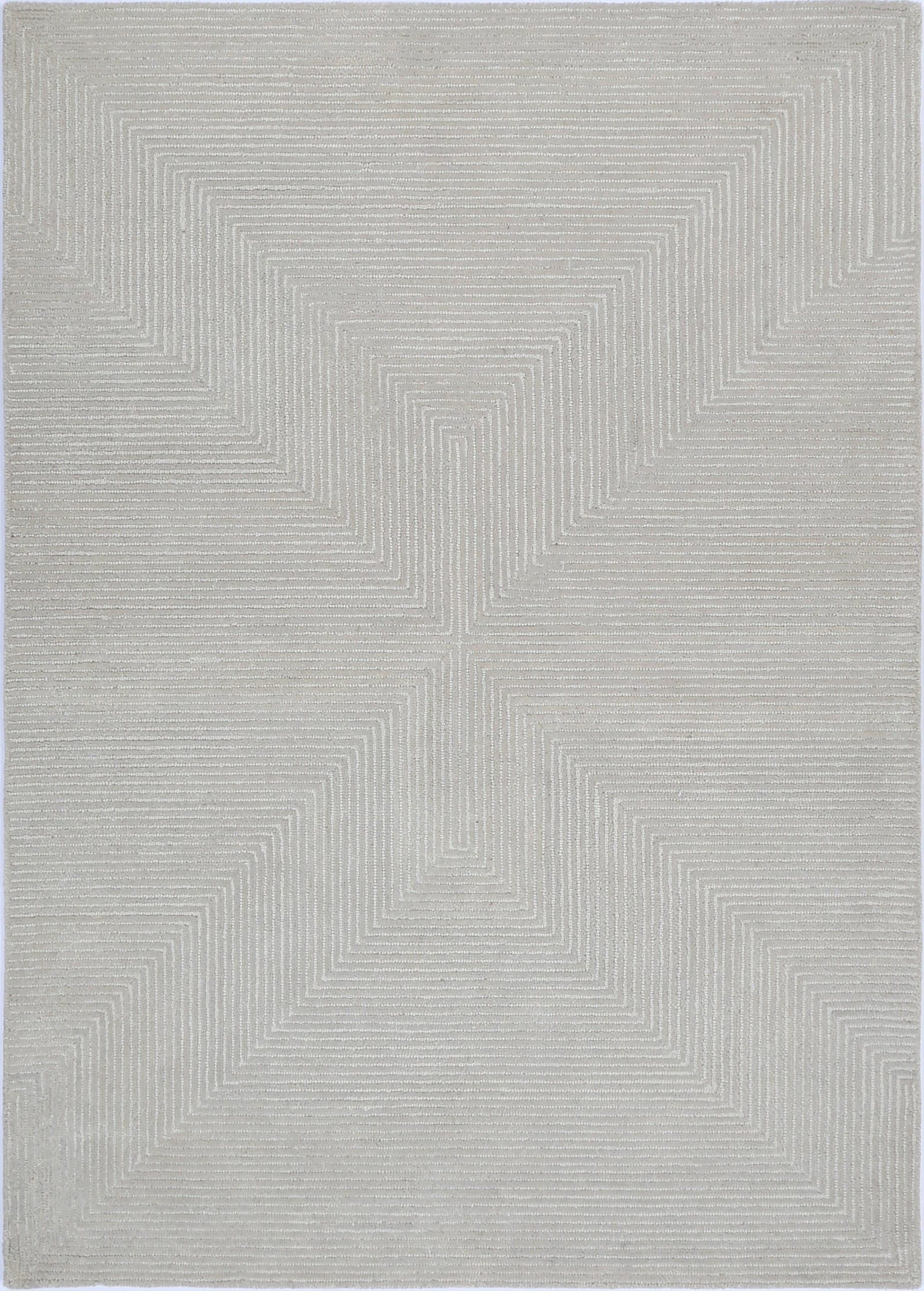 Loren Motley 04 Platinum Wool Rug