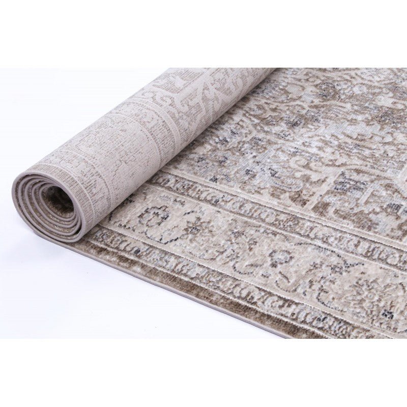 Astra Cross Rug Beige - RUGS - Rugs a Million