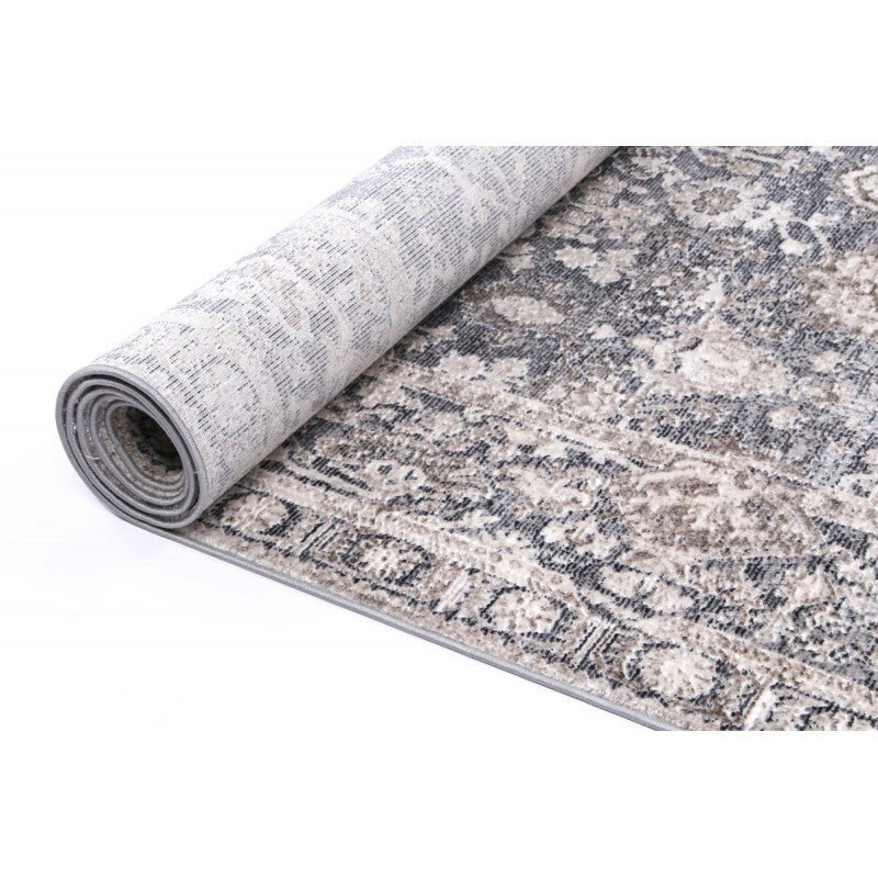 Astra Floral Rug Grey - RUGS - Rugs a Million
