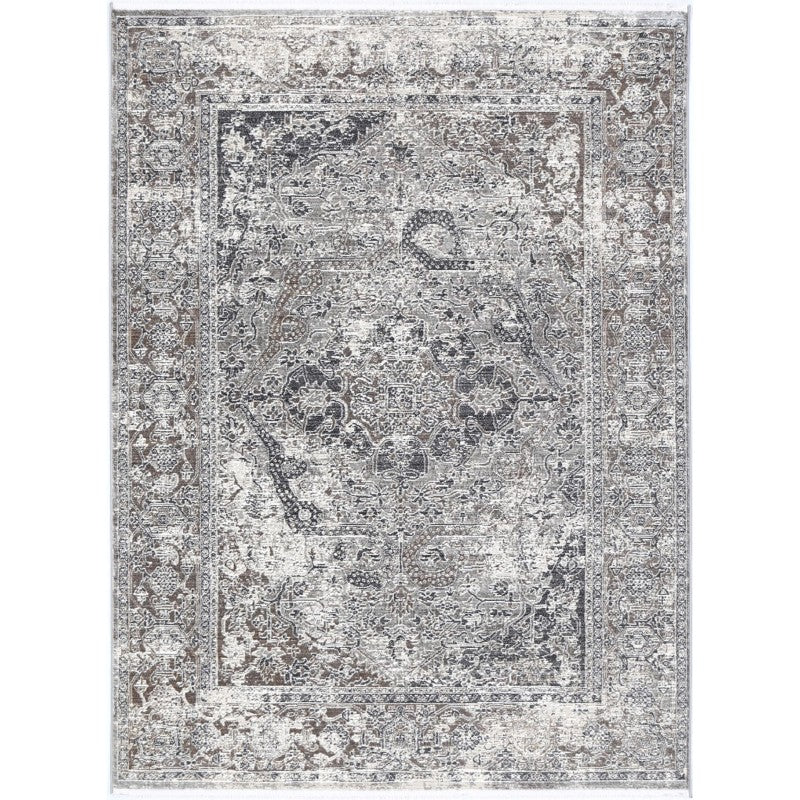 Astra Medallion Rug Grey - RUGS - Rugs a Million