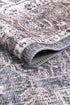 Distressed Vintage Kendra Ash Runner Rug - Washable Rug - Rugs a Million