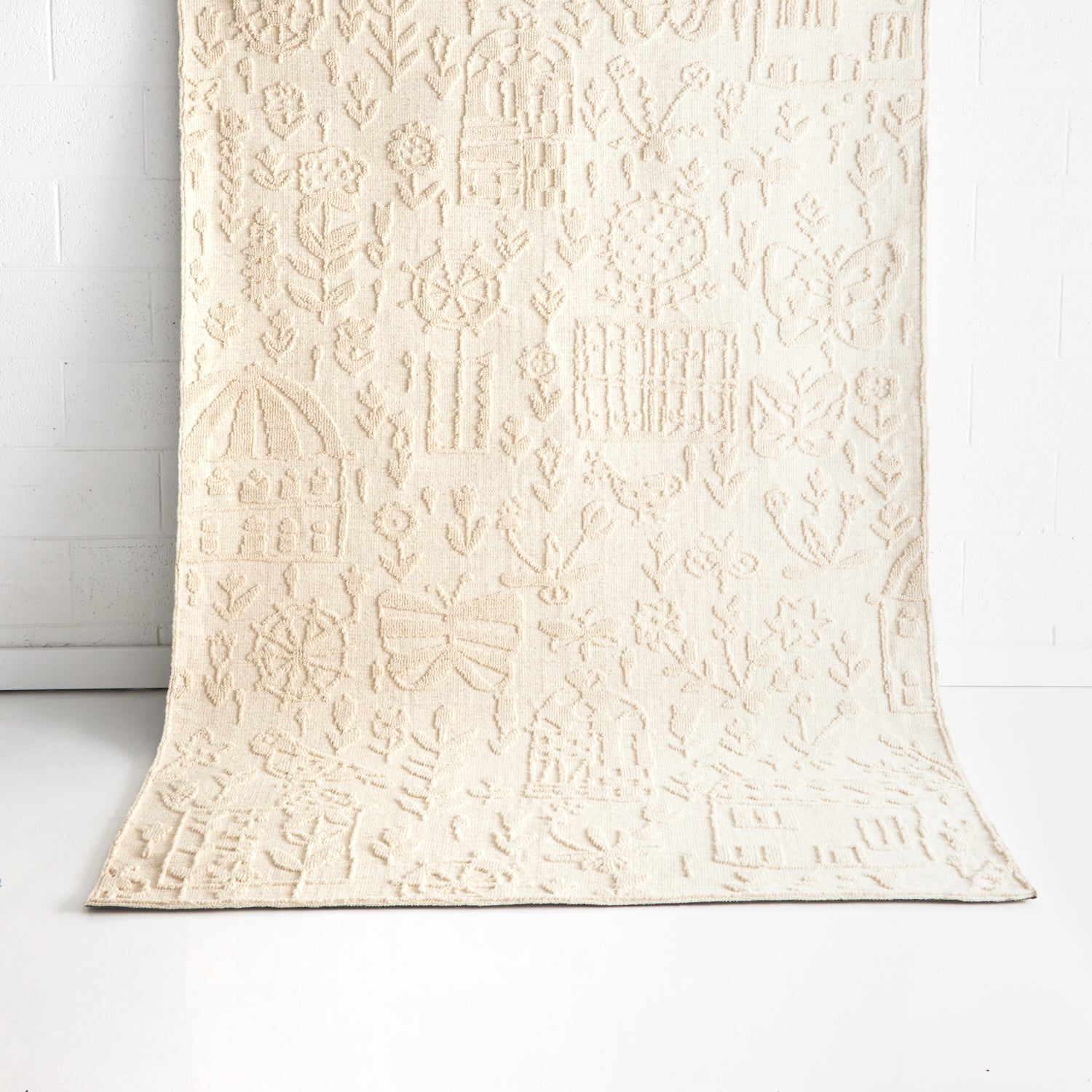 Elsey Ivory Floor Rug - Rugs - Rugs a Million