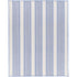 Miami Cornflower Stripe Indoor Outdoor Rug