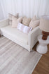 Mojave Lines Desert Beige Washable Rug - Washable Rug - Rugs a Million