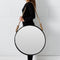 Round Metal Wall Mirror Black - Mirrors - Rugs a Million