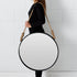 Round Metal Wall Mirror Black - Mirrors - Rugs a Million