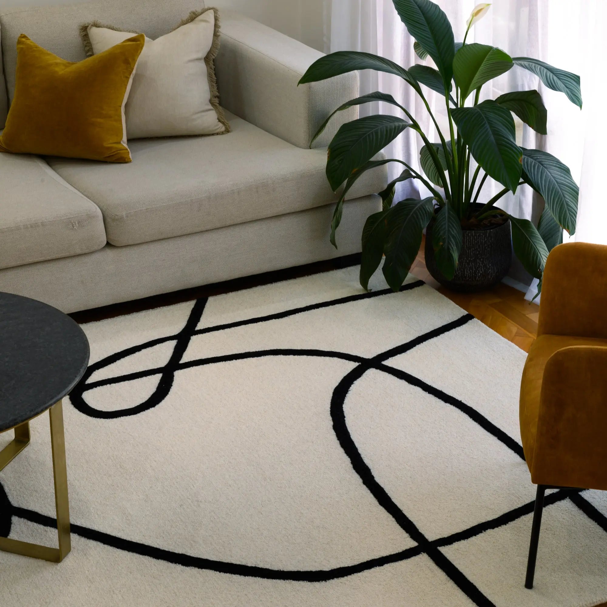 Tasman Flow Cream Wool Rug - Rugs - Rugs a Million