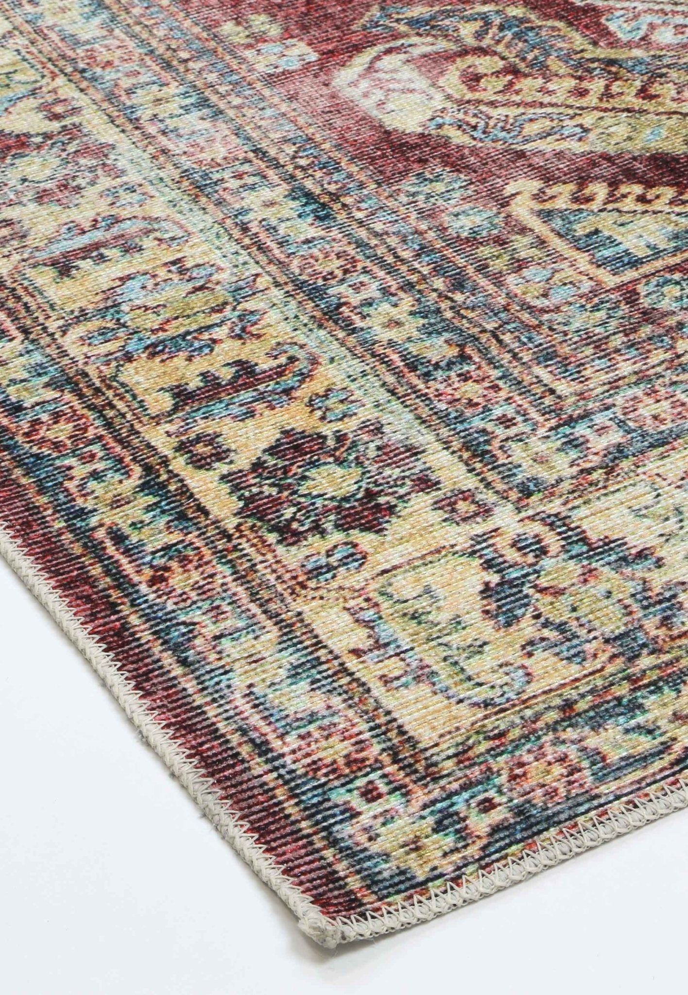 Traditional Kazak Ruby - Washable Rug - Rugs a Million