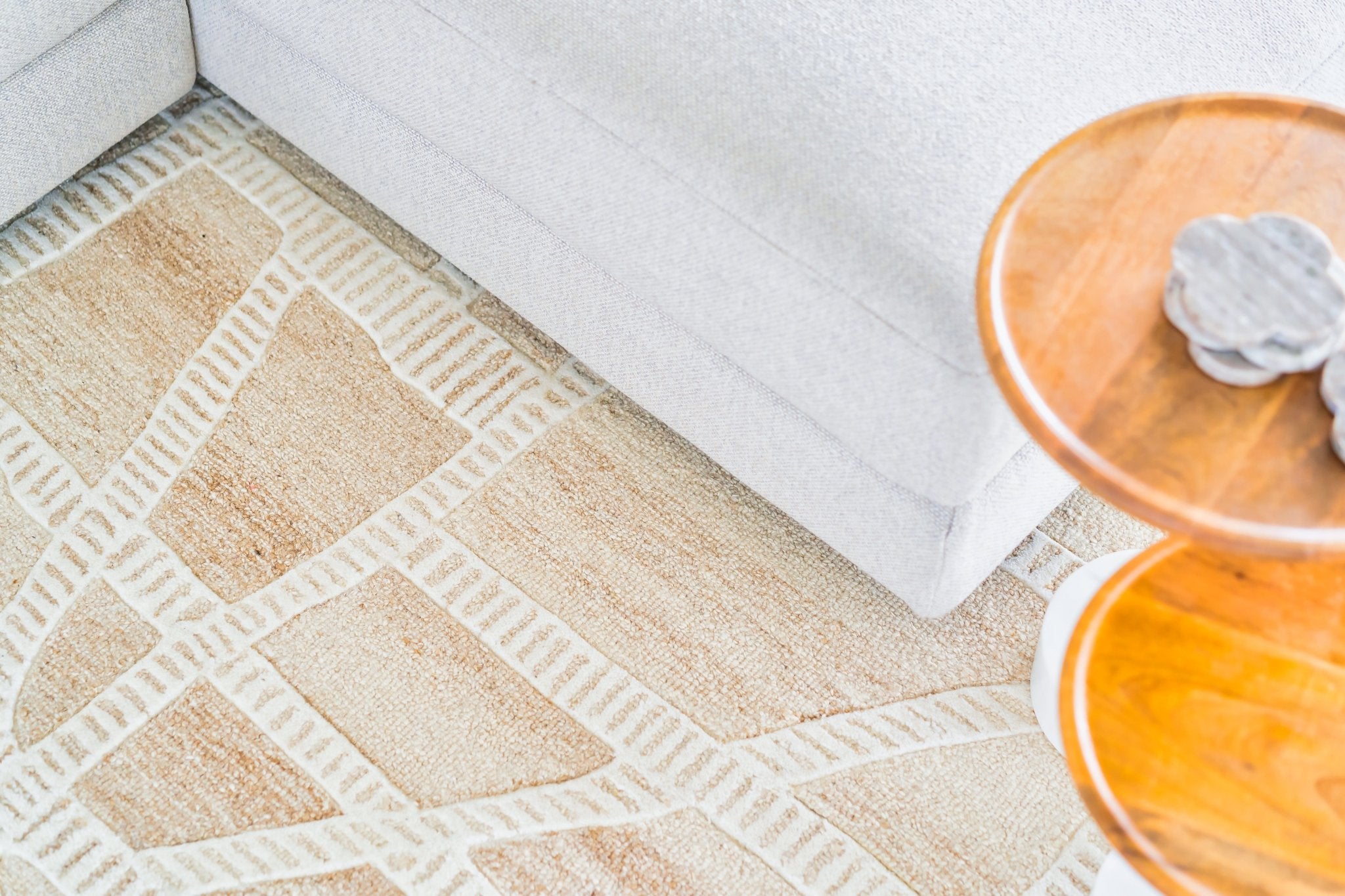 Wattle Ivory Beige Floor Rug - Rugs - Rugs a Million