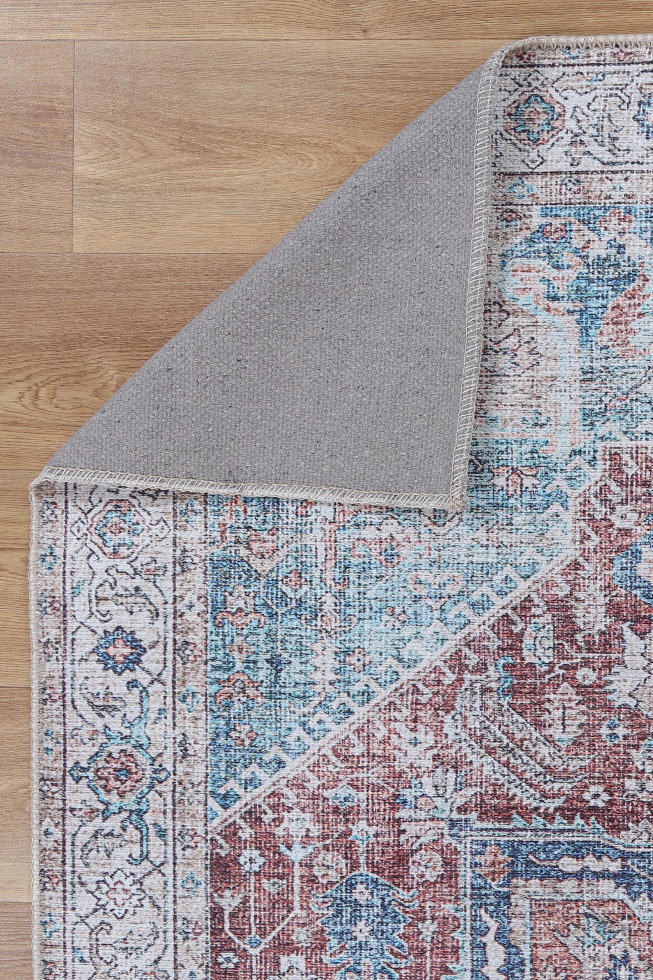 Berossus Kutha Multi Machine Washable Rug - Rug - Rugs a Million