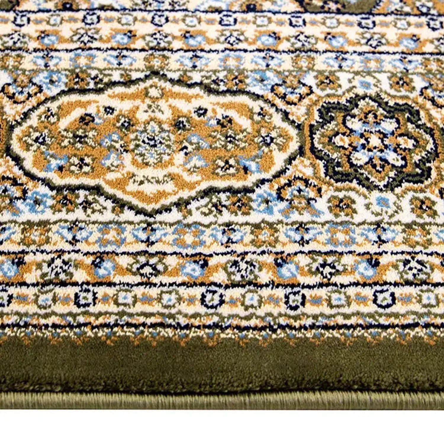 Suzani Sage Green Persian Rug Decorug