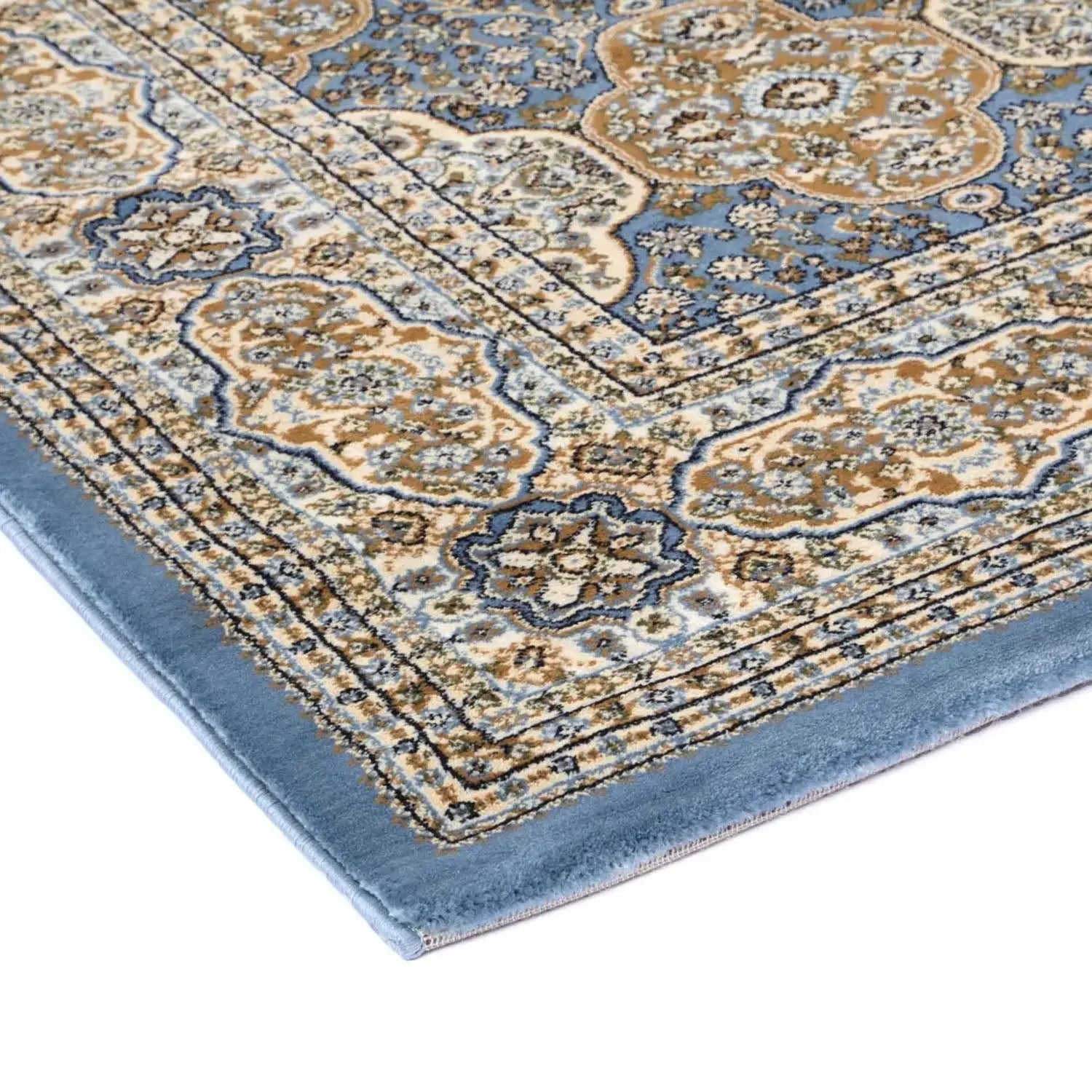 Suzani Sky Blue traditional Rug - Rugs - Rugs a Million