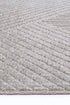 Aegean Cream Grey Geometric Striped Rug - Rug - Rugs a Million