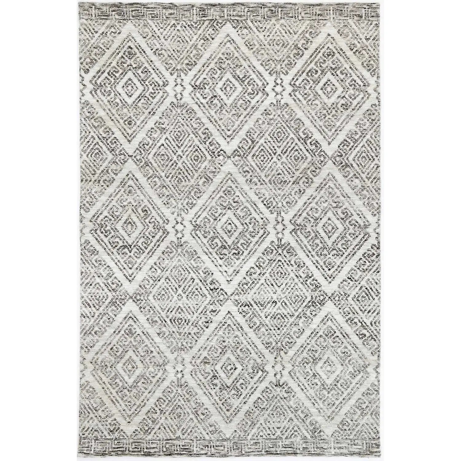 Alayah Diamond Grey Rug - Rugs - Rugs a Million