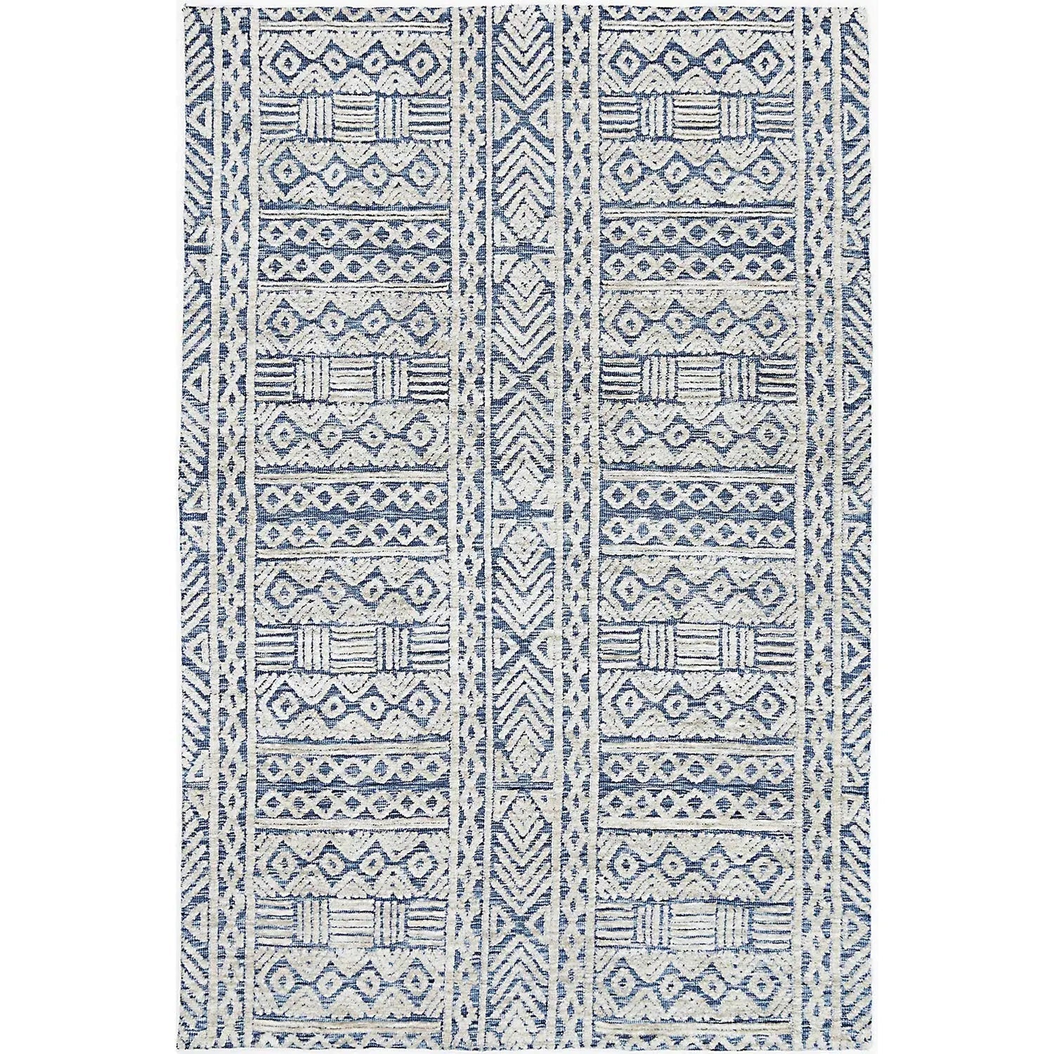 Alayah Tribal Blue Rug - Rugs - Rugs a Million