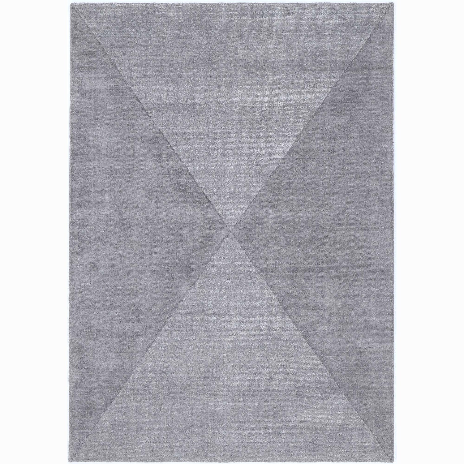 Athena Silver Triangles Rug - Rugs - Rugs a Million