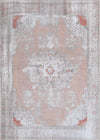 Berossus Isin Terracotta Machine Washable Rug - Rug - Rugs a Million