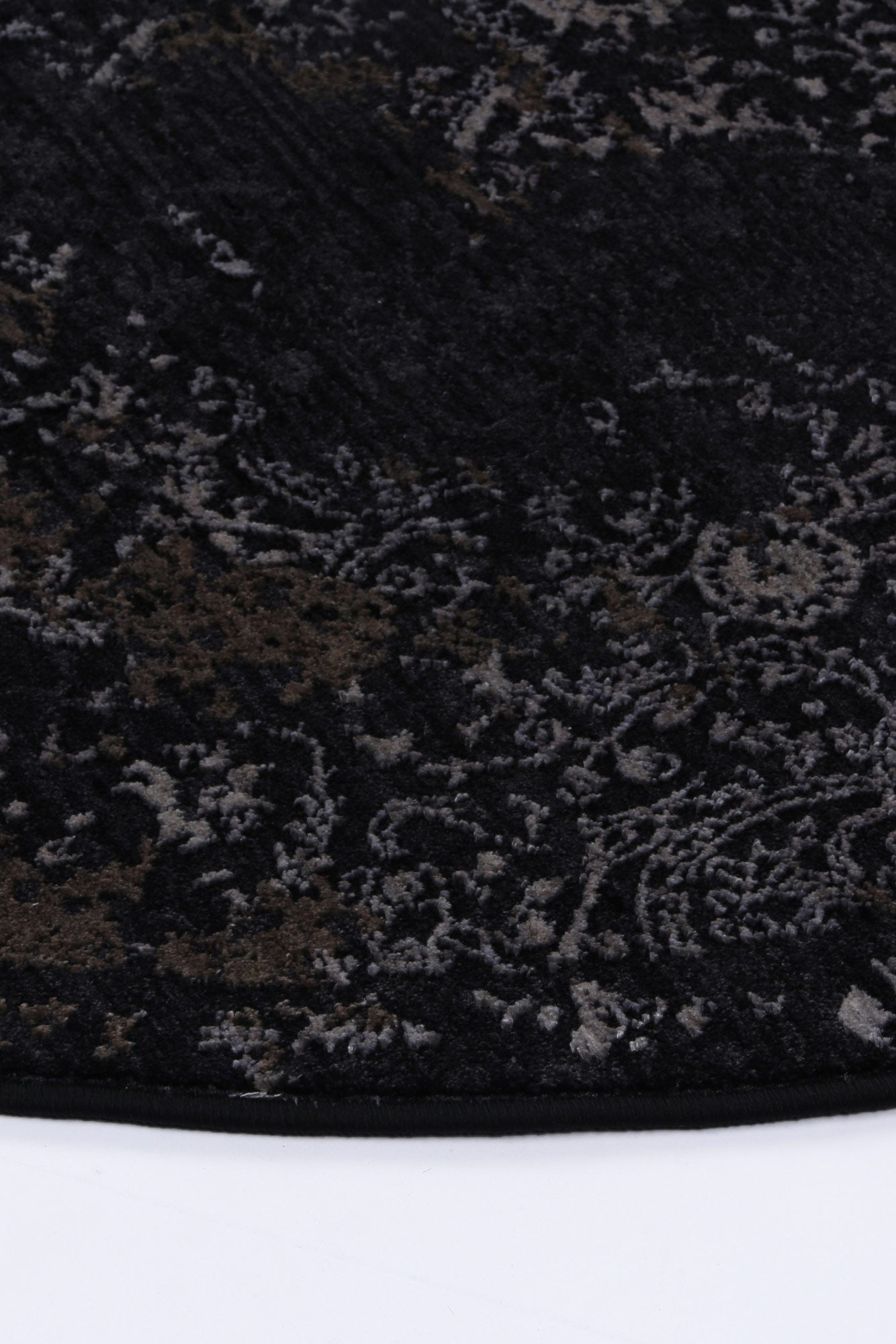 Breukelen Farragut Pewter Round Rug - Rug - Rugs a Million