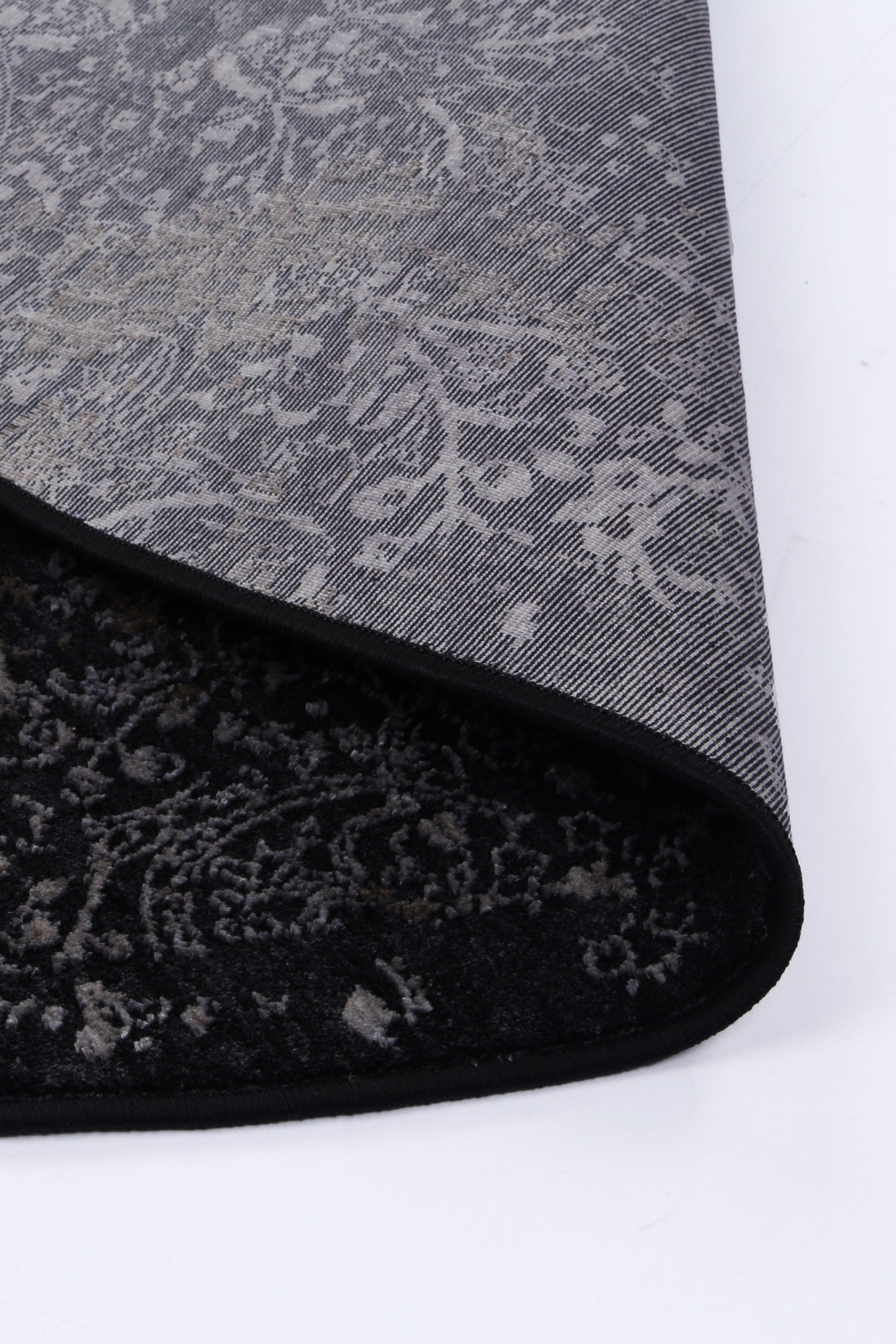 Breukelen Farragut Pewter Round Rug - Rug - Rugs a Million