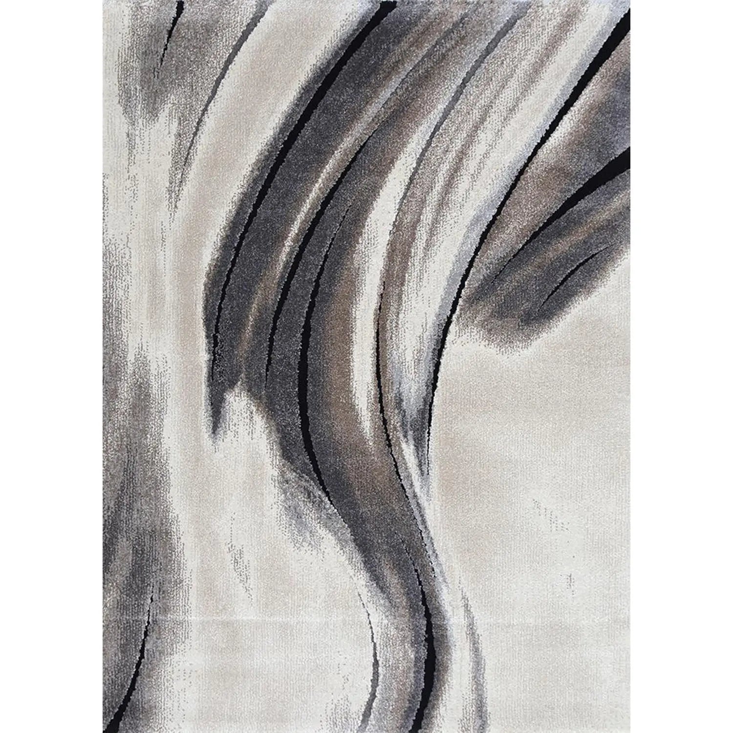 Crete Swirl Beige Grey Rug - Rugs - Rugs a Million