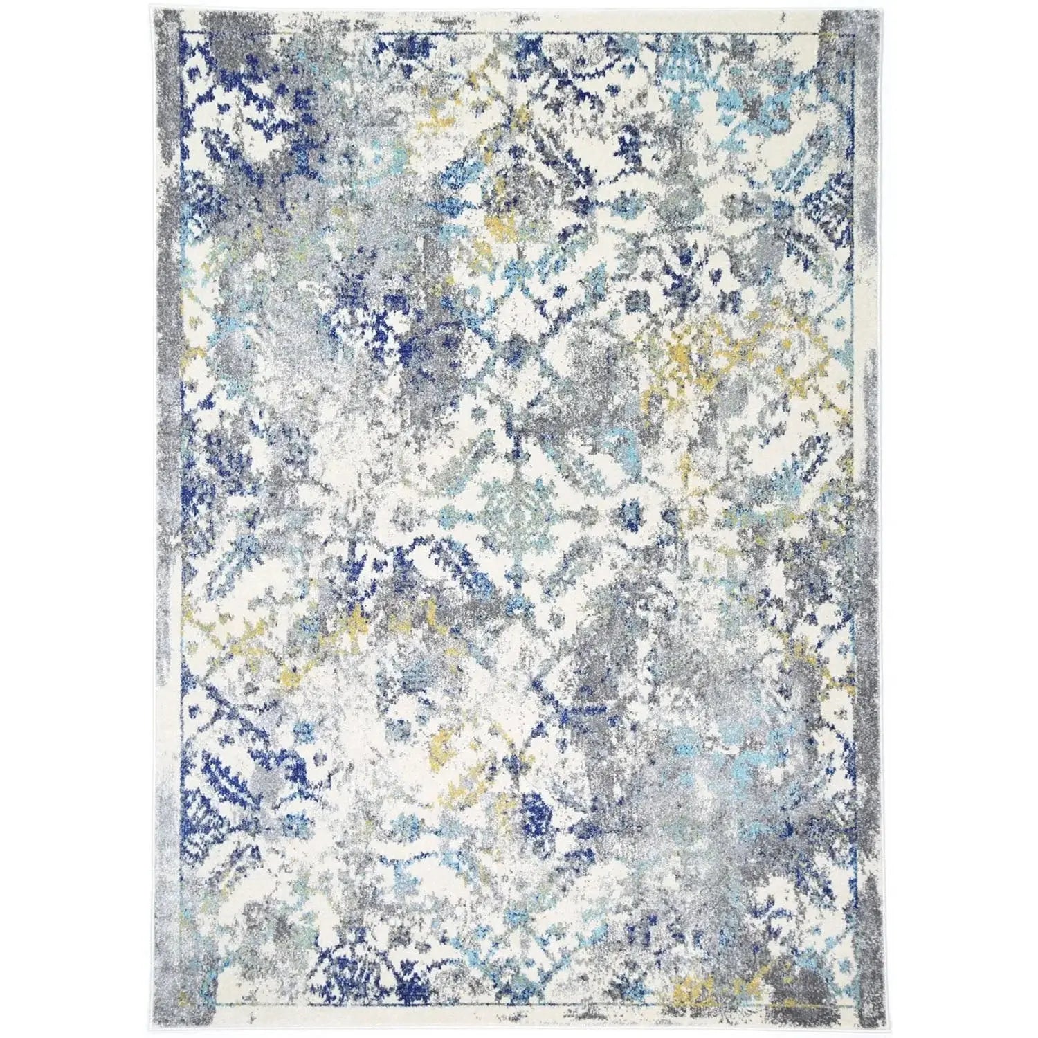 Delicate Blue Green Contemporary Rug - Rugs - Rugs a Million