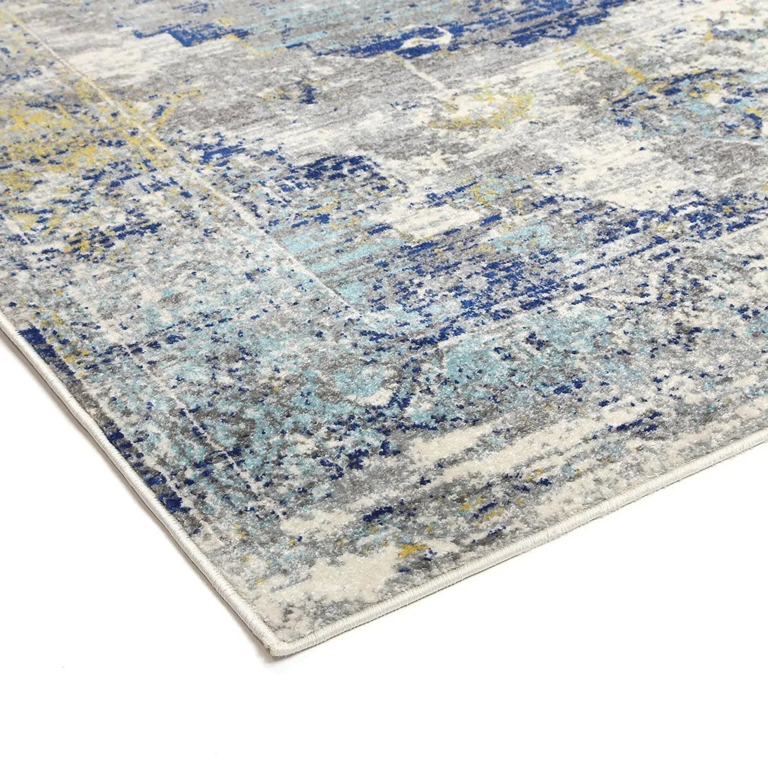 Delicate Blue Green Distressed Rug - Rugs - Rugs a Million
