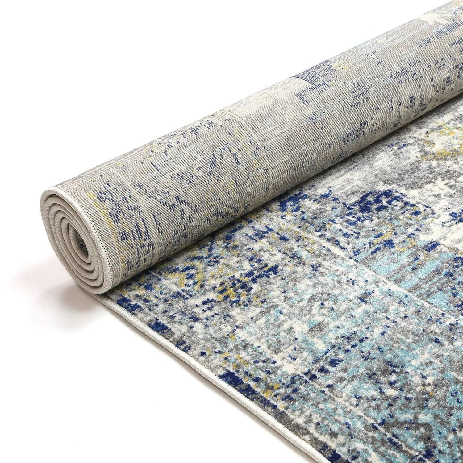 Delicate Blue Green Distressed Rug - Rugs - Rugs a Million