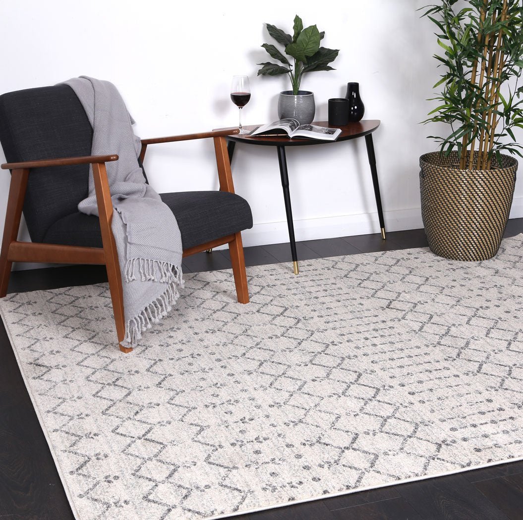 Delicate Grey Modern Rug - Rugs - Rugs a Million