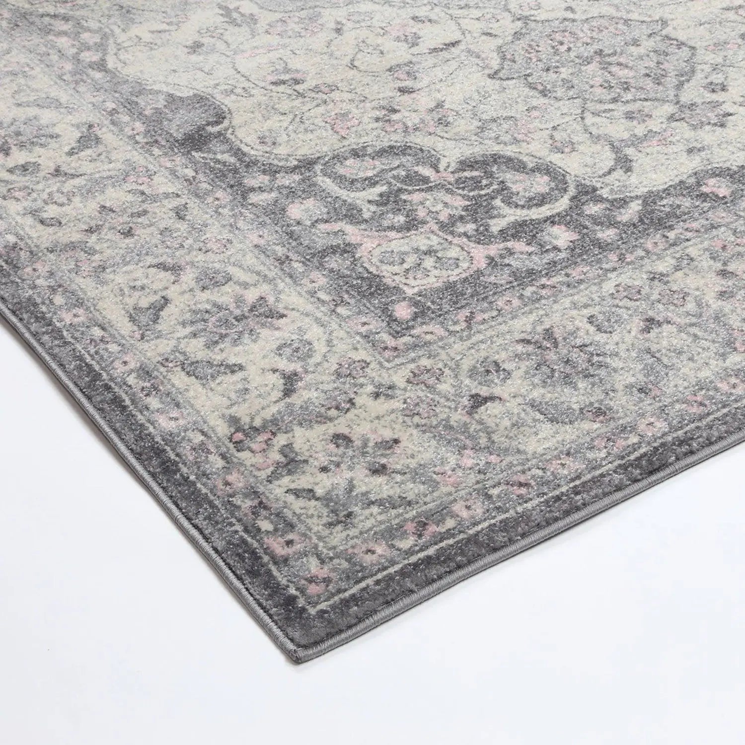 Delicate Grey Oriental Rug - Rugs - Rugs a Million