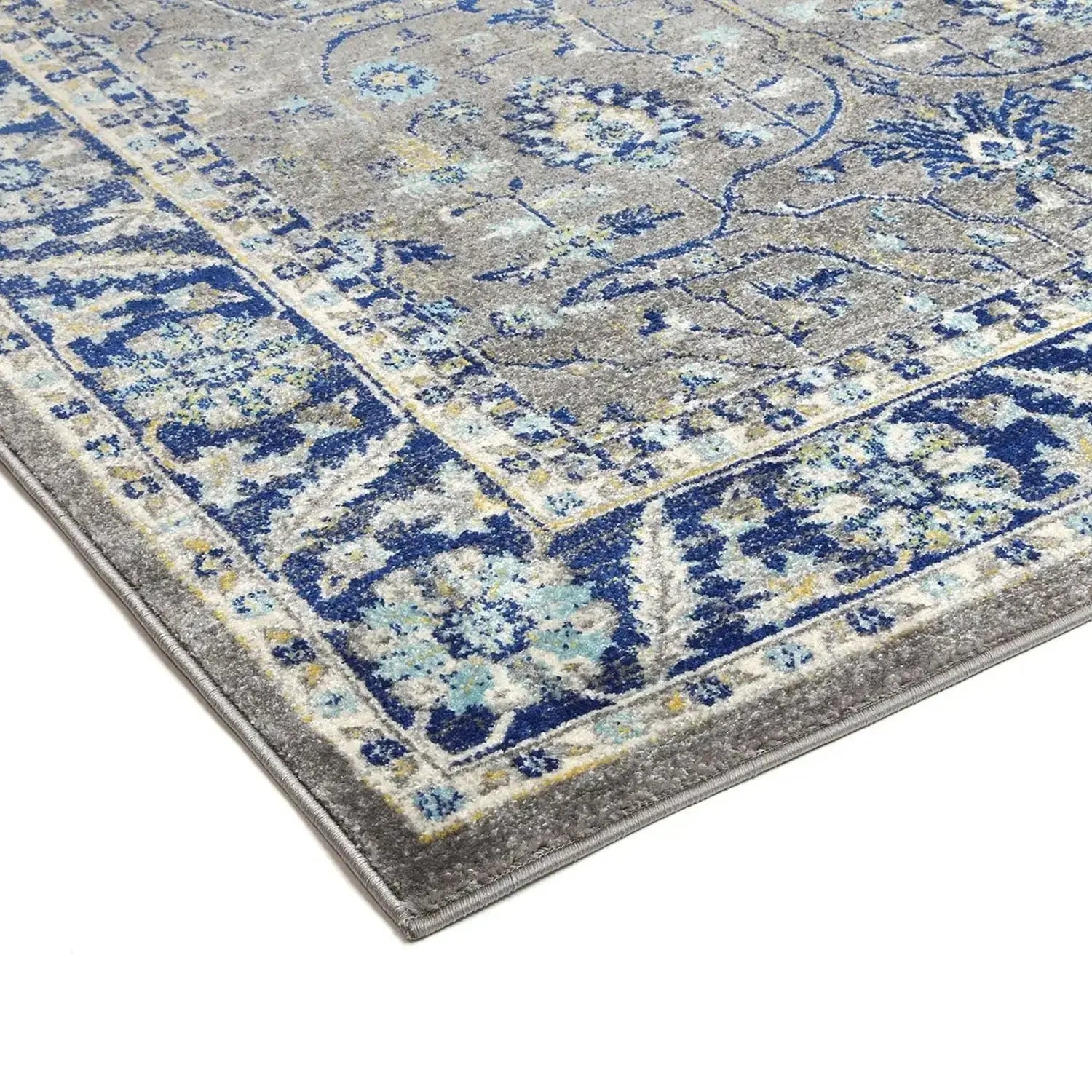 Delicate Navy Blue Oriental Rug - Rugs - Rugs a Million