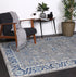 Delicate Navy Blue Oriental Rug - Rugs - Rugs a Million