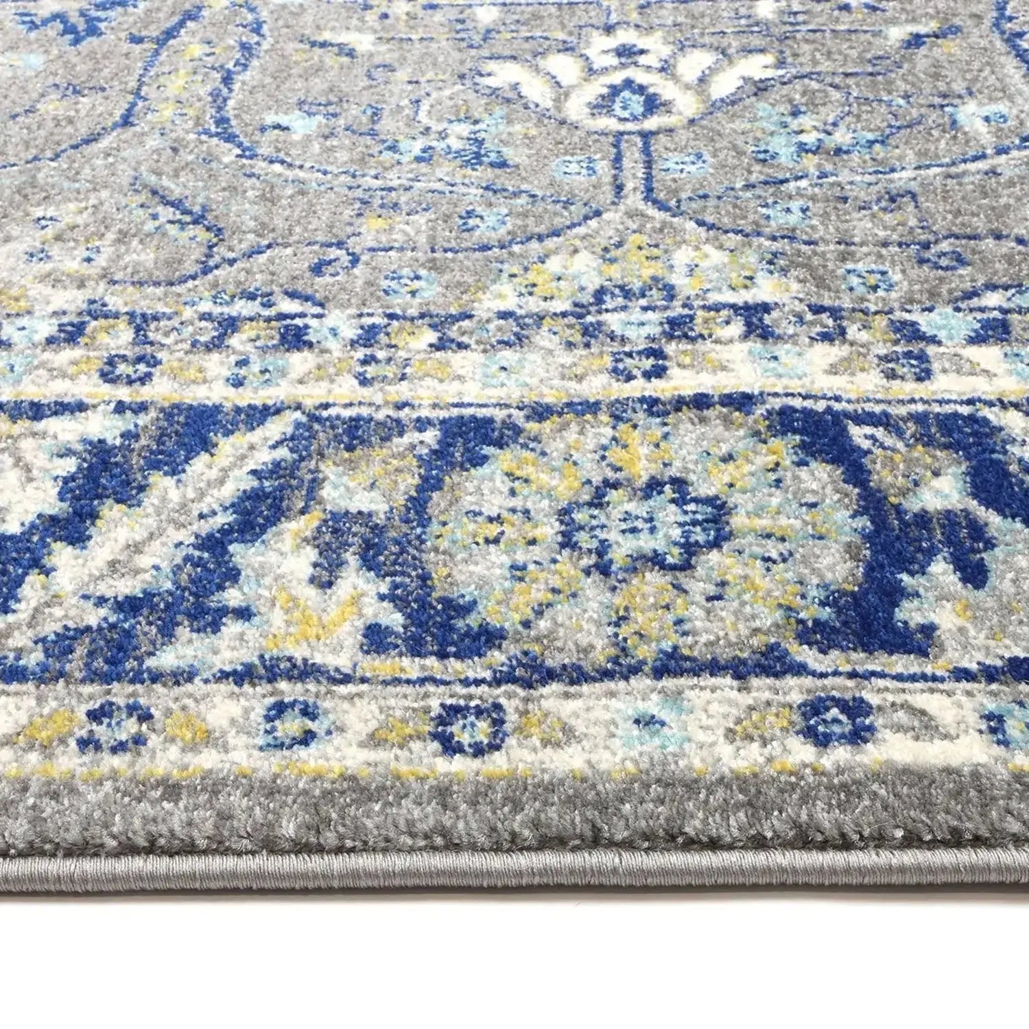 Delicate Navy Blue Oriental Rug - Rugs - Rugs a Million