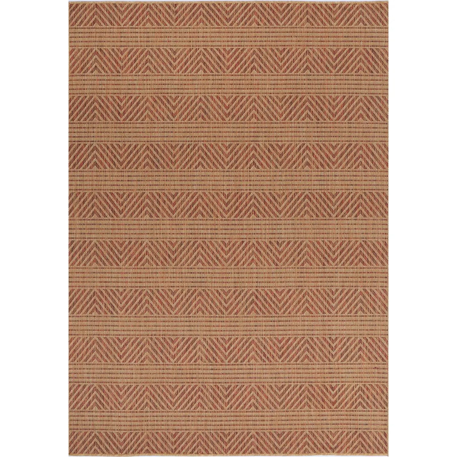 Elements Indoor/Outdoor Terracotta Rug - Rugs - Rugs a Million