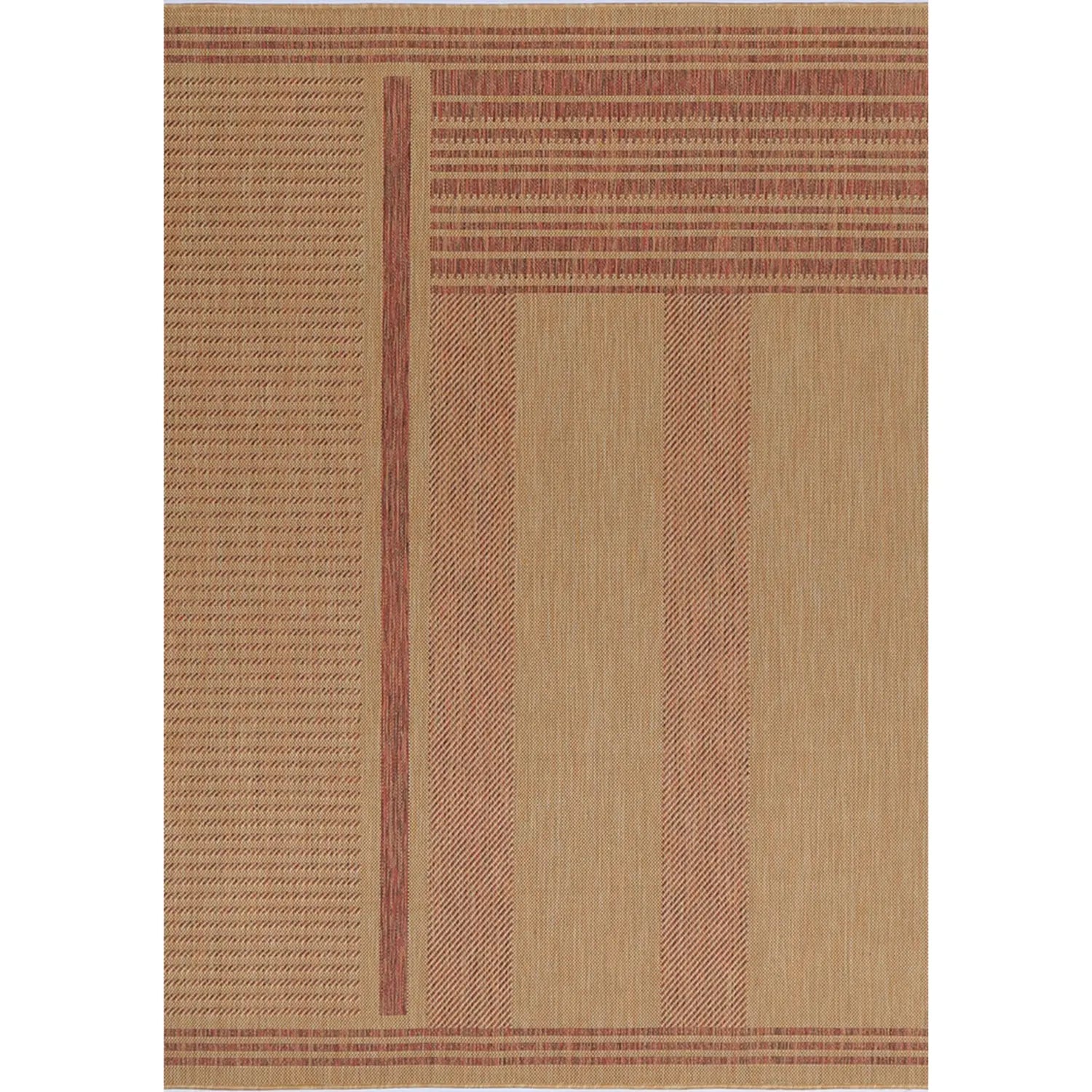 Elements Indoor/Outdoor Terracotta Stone Rug - Rugs - Rugs a Million