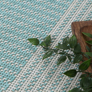 Elements Indoor/Outdoor Turquoise Shade Rug - Rugs - Rugs a Million