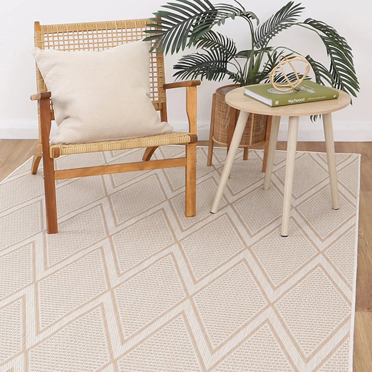 Elements Indoor/Outdoor Weiss Diamond Rug - Rugs - Rugs a Million