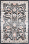 Fortune Traditional Charcoal Cream Rug - Rug - Rugs a Million