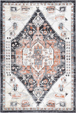 Fortune Traditional Cream Black Rug - Rug - Rugs a Million