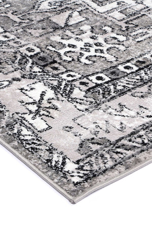 Fortune Traditional Grey Rug - Rug - Rugs a Million