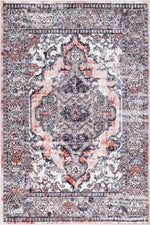 Fortune Traditional Terracotta Cream Rug - Rug - Rugs a Million