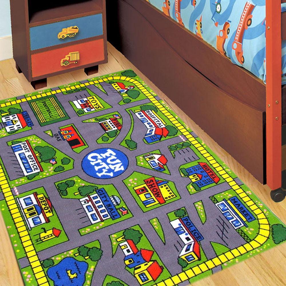 Fun City Kids Play Rug - Rug - Rugs a Million