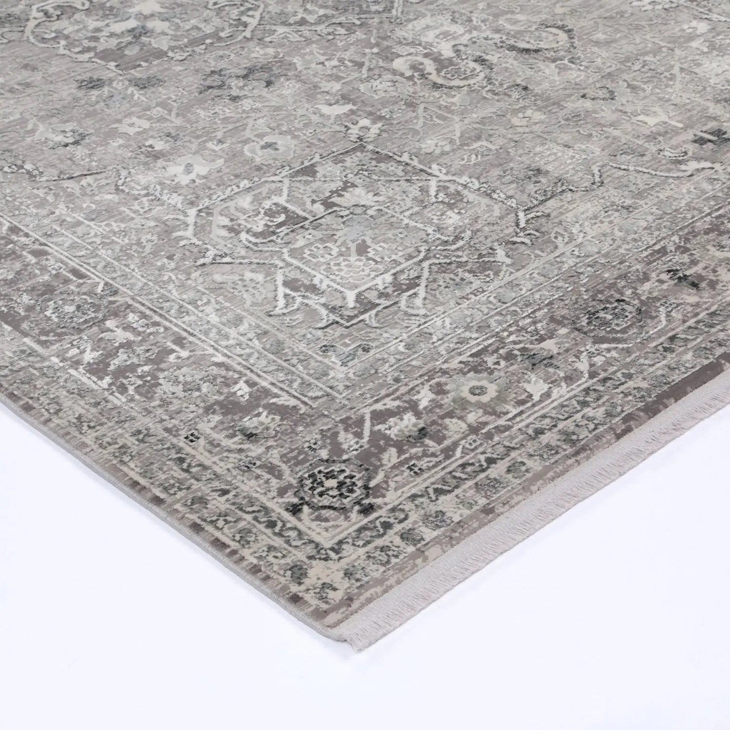 Giorgio Grey & Anthracite Transitional Rug - Rugs - Rugs a Million